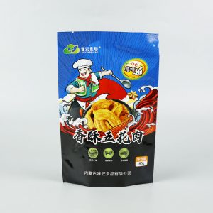 60g五花肉+鋁箔復(fù)充氮?dú)飧邏?三邊封